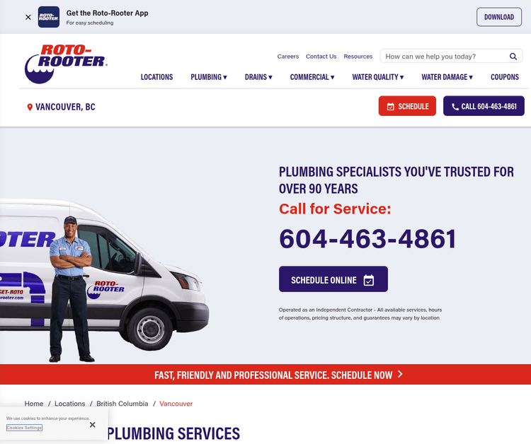 Roto-Rooter Plumbing & Drain Services