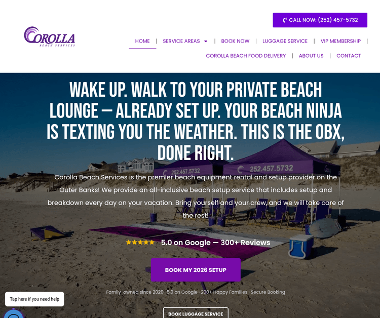 Corolla Beach Services - Kill Devil Hills