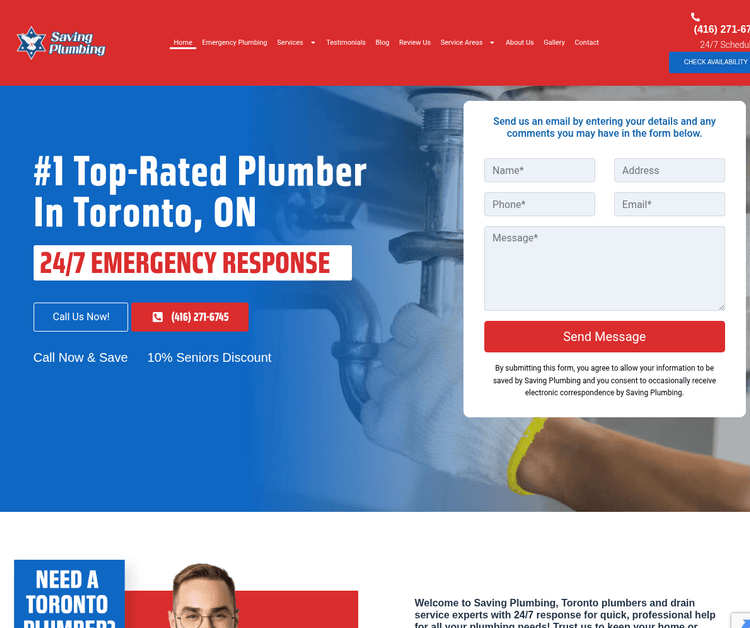 Saving Plumbing LLC