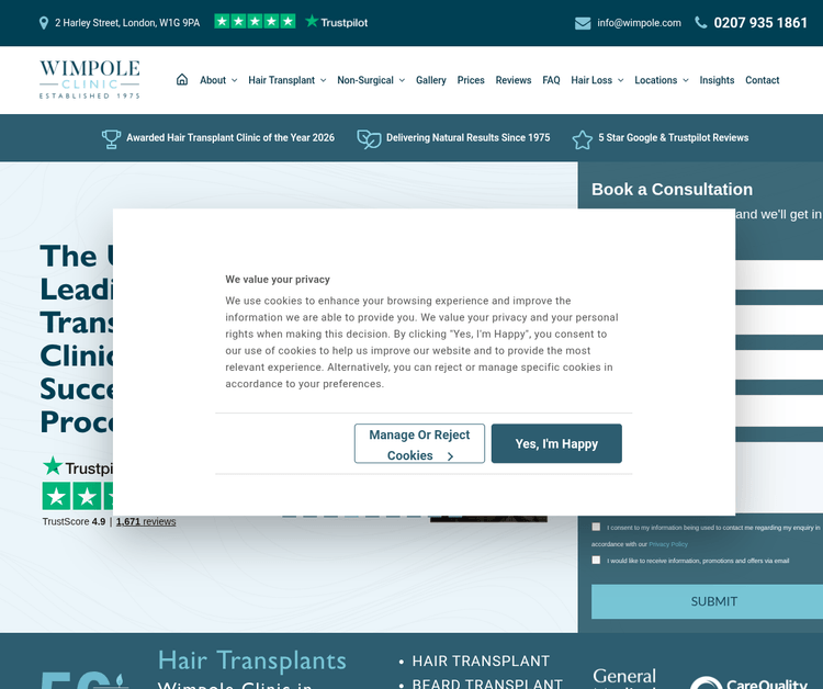 Wimpole Hair Transplant Clinic