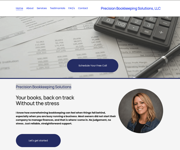 Precision Bookkeeping Solutions LLC