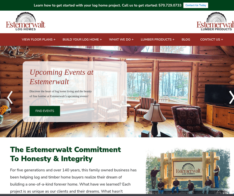 Estemerwalt Log Homes
