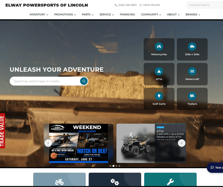 Your Premier Powersports Destination in Lincoln
