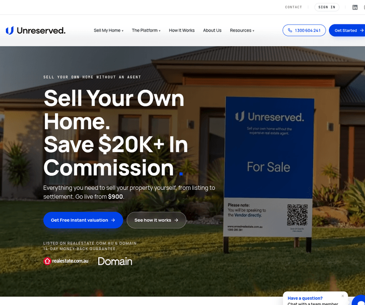 Unreserved Real Estate