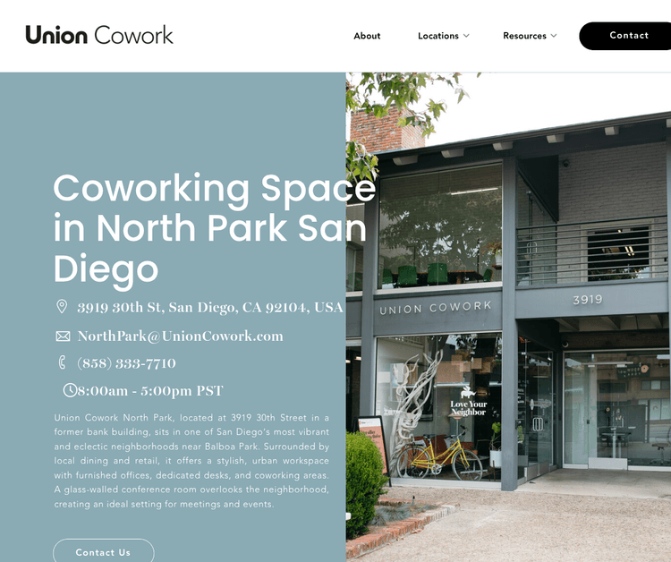 Union Cowork - North Park