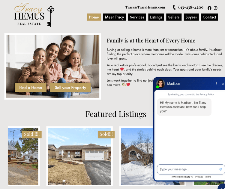 Tracy Hemus Real Estate Agent