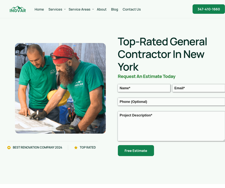 Ingvar Solutions - General Contractors