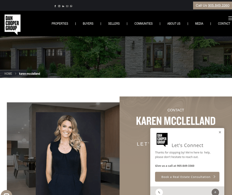 Karen McClelland - Oakville Real Estate Agent - Dan Cooper Group