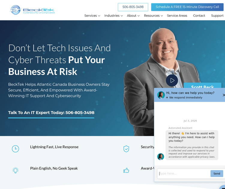 BeckTek l Cyber Security & IT Support For Business
