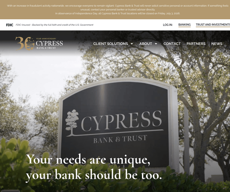 Cypress Bank & Trust