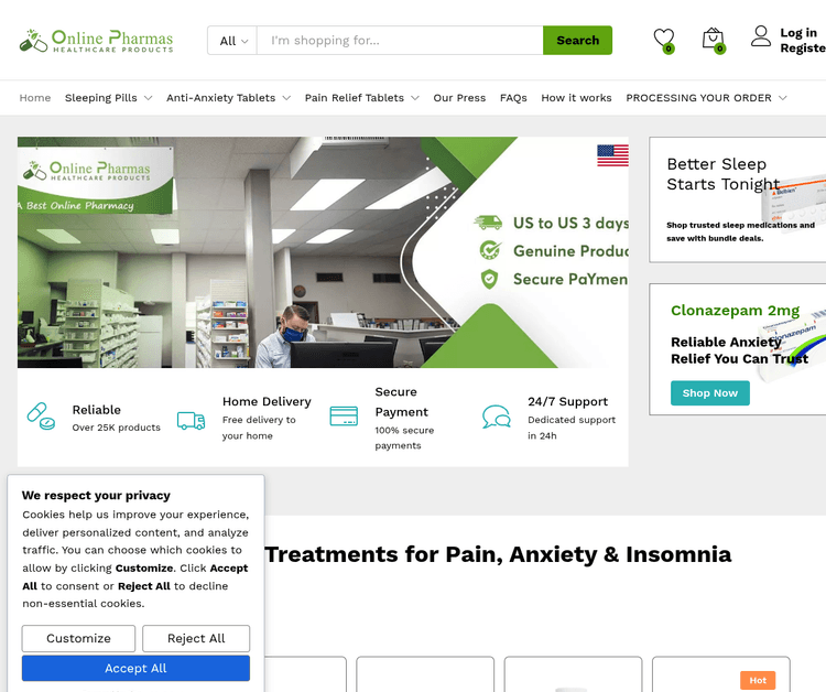 Online Pharmas