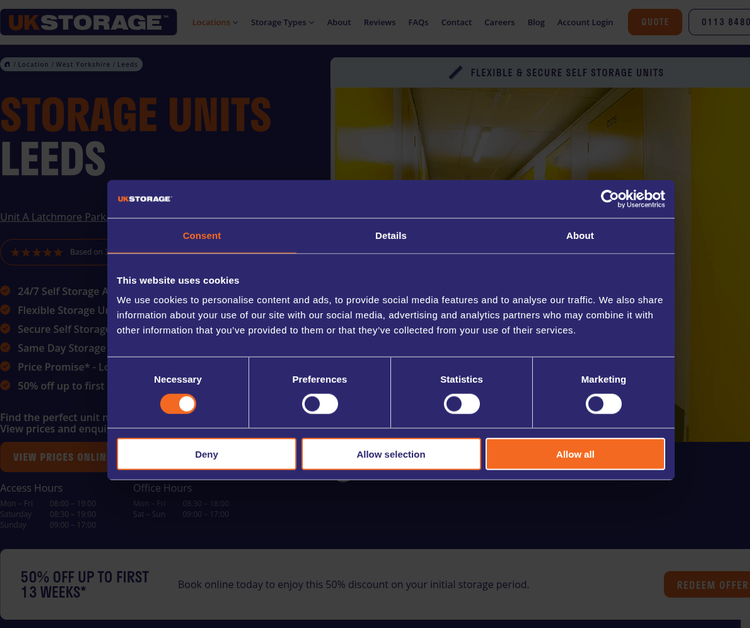 UK Storage - Leeds
