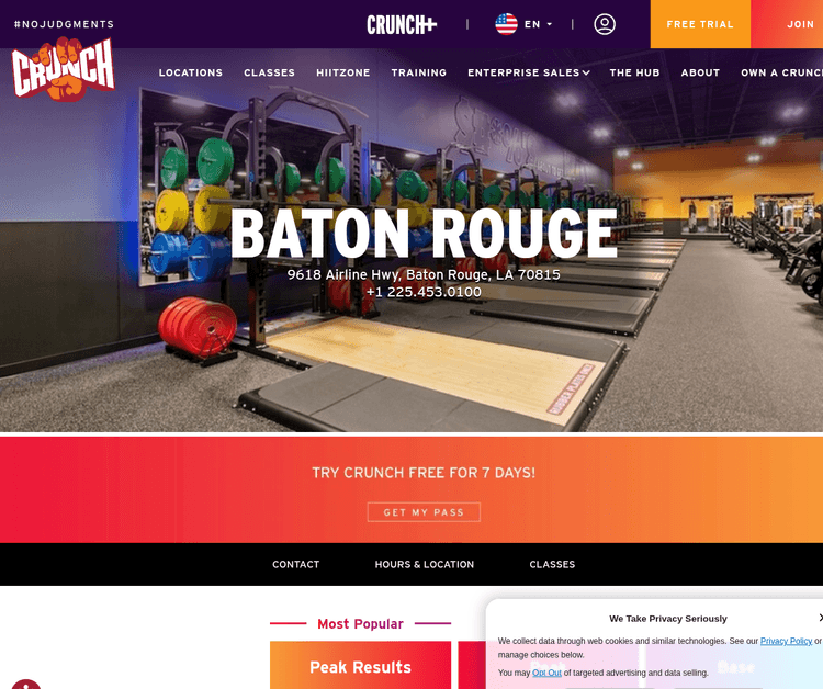 Crunch Fitness - Baton Rouge