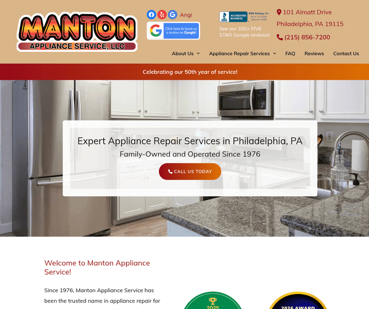 Manton Appliance Service