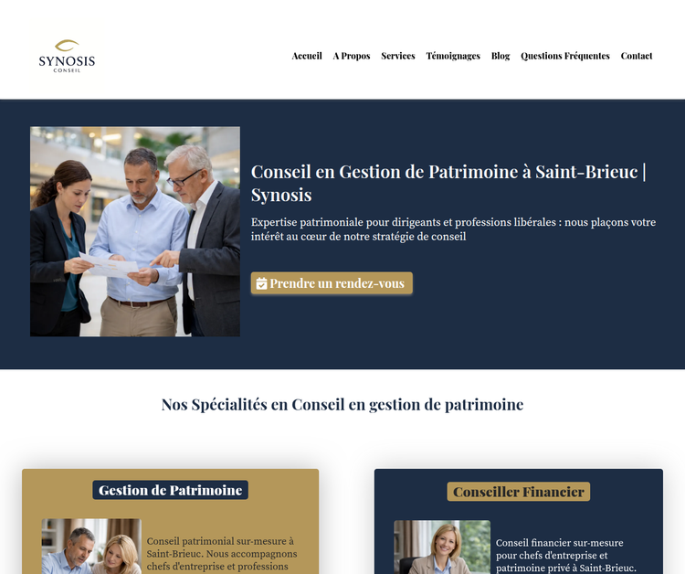 Synosis Conseil | Conseiller en Gestion de Patrimoine à Saint-Brieuc