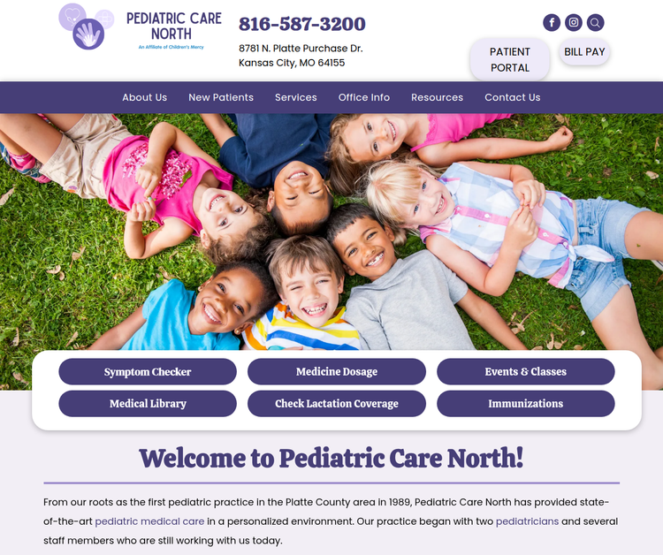 Pediatric Care North: an Affiliate of Children's Mercy