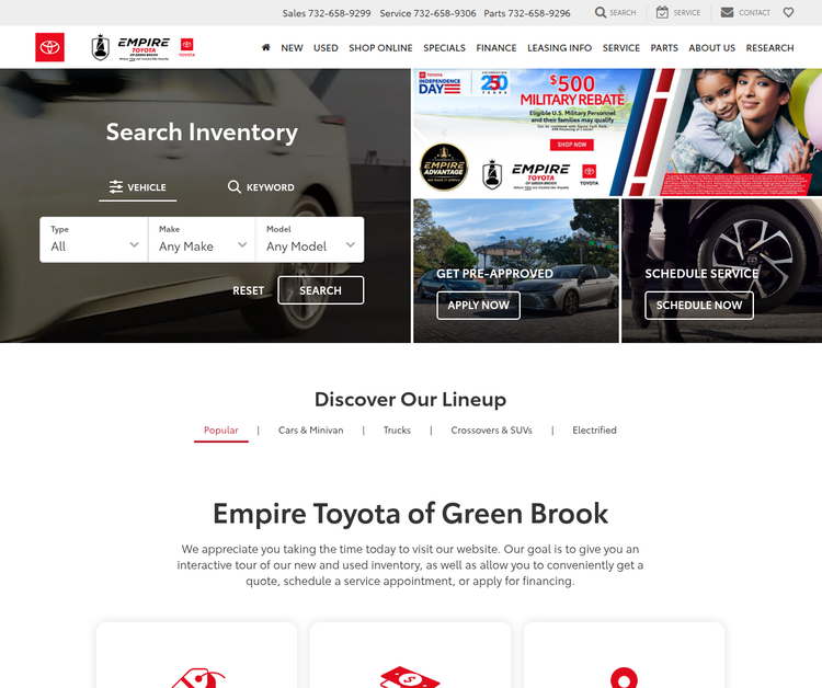 Empire Toyota of Green Brook