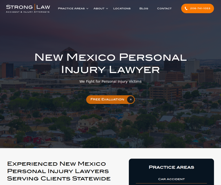 New Mexico Personal Injury Lawyer – Strong Law Attorneys