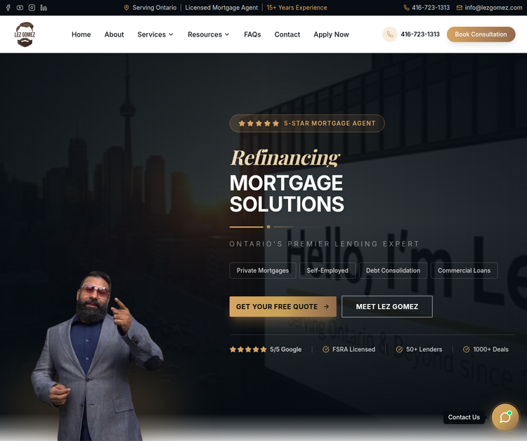 Ontario's Premier Mortgage Expert