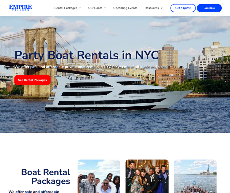 Party Boat Rentals in NYC