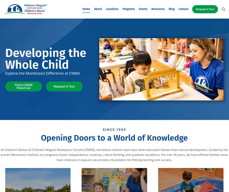 Montessori Preschool and Early Childhood Education in Maryland
