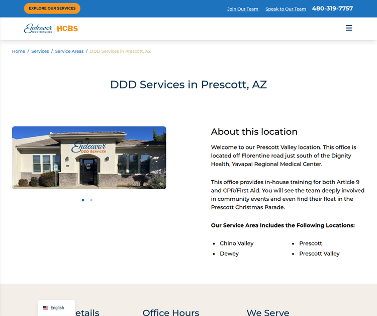 Endeavor DDD Services