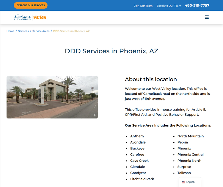 Endeavor DDD Services