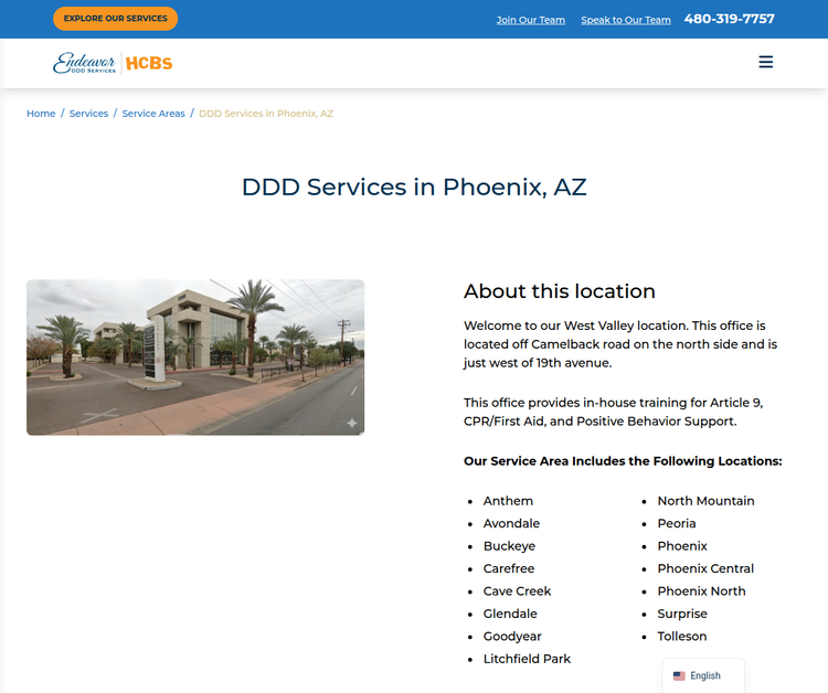 Endeavor DDD Services