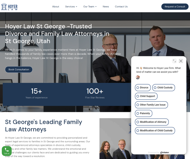 Trusted Divorce and Family Law Attorneys in St George, Utah