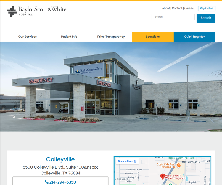 Baylor Scott & White Hospital – Colleyville