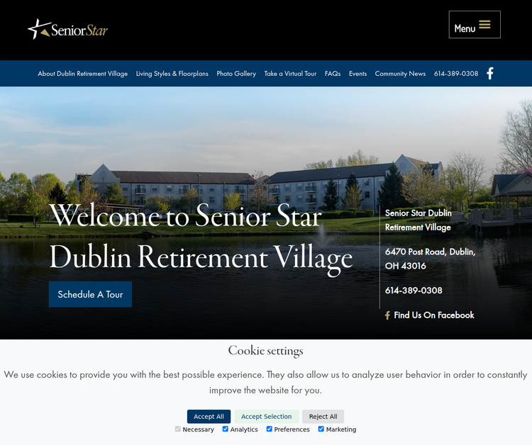 Welcome to Senior Star Dublin Retirement Village