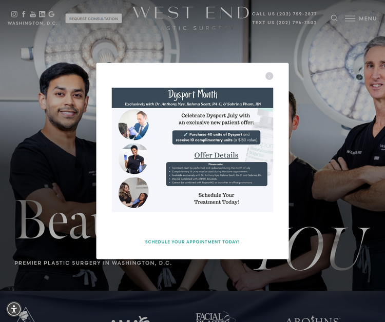 Premier Plastic Surgery in Washington, D.C.