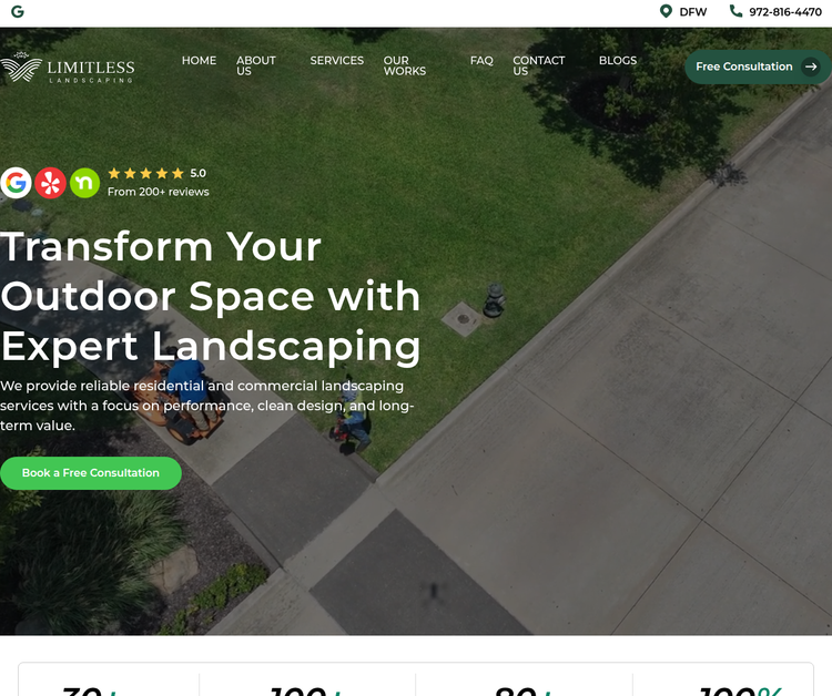Transform Your Outdoor Space with Expert Landscaping