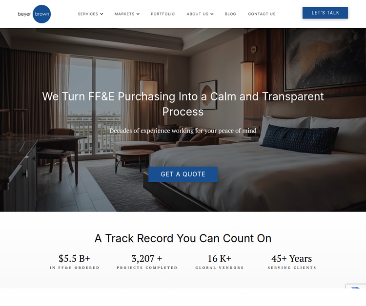 FF&E Procurement and Project Support
