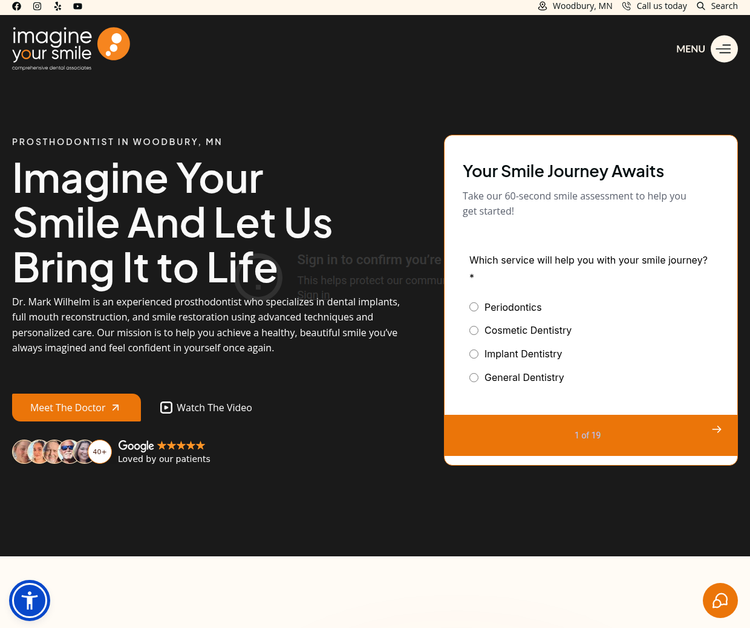 Imagine Your Smile: Mark W. Wilhelm, DMD, MSD