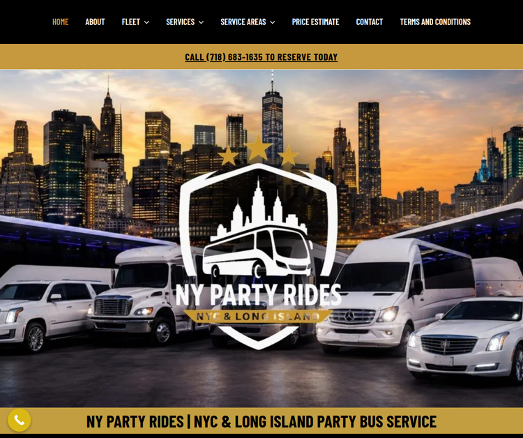 NY Party Rides – Luxury Party Bus and Limousine Rentals in NYC & Long Island