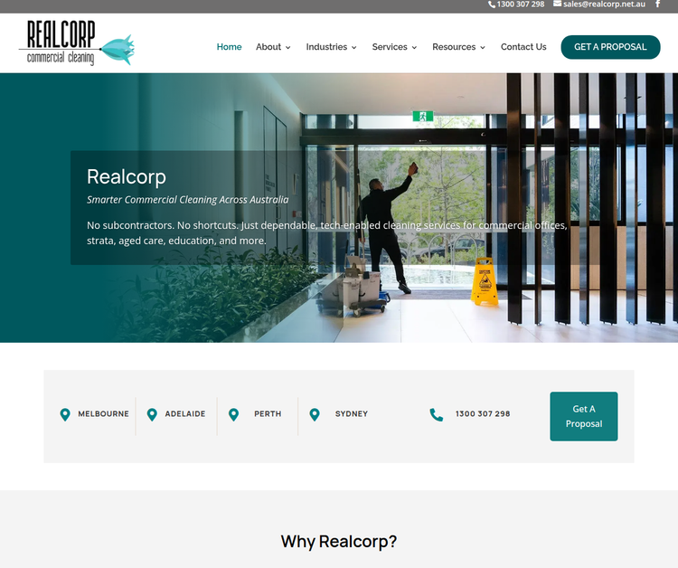 Smarter Commercial Cleaning Across Australia