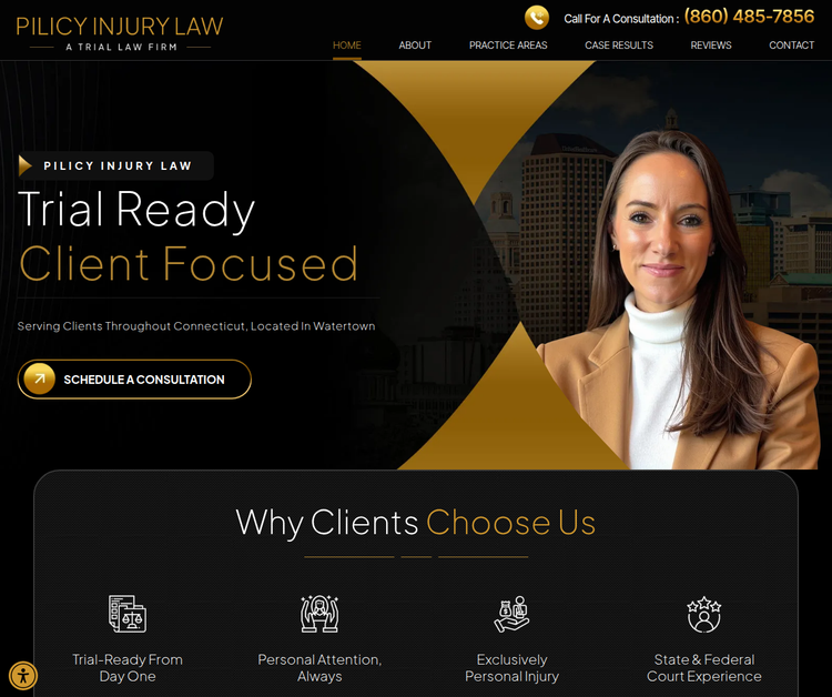 Connecticut Personal Injury Law Firm - Pilicy Injury Law