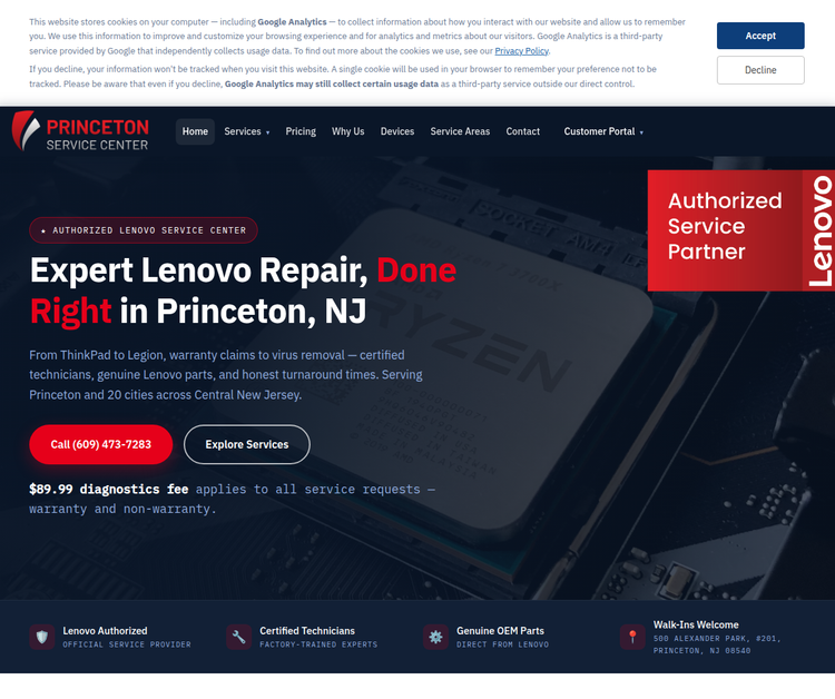 Princeton Service Center