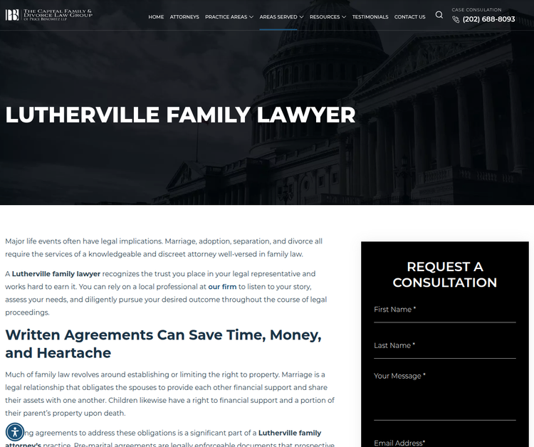 Lutherville Family Lawyer - Expert Family Law Services