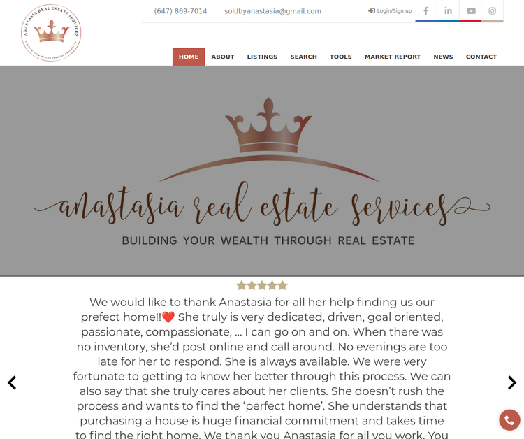 Anastasia Orlando – Real Estate Agent