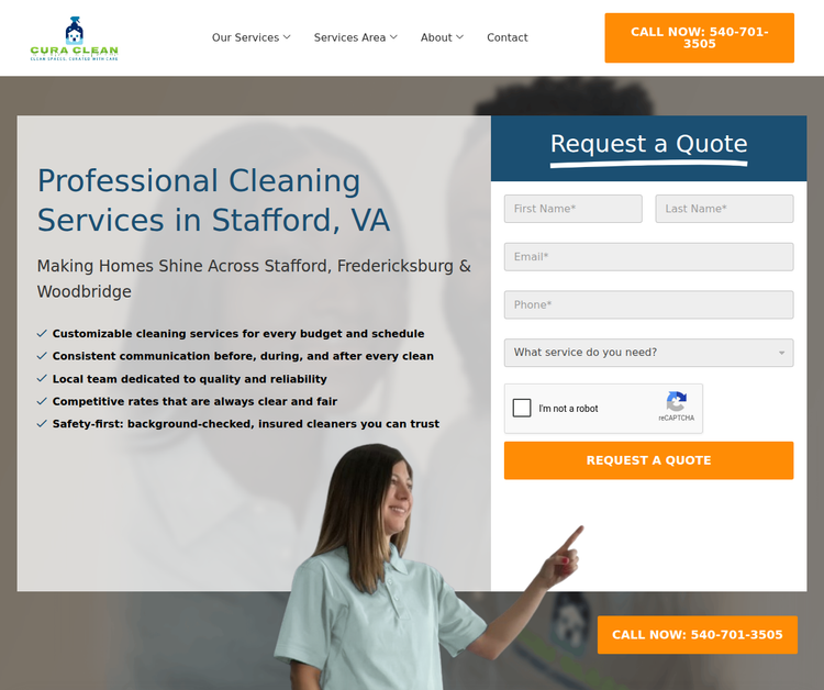 Professional Cleaning Services in Stafford, VA