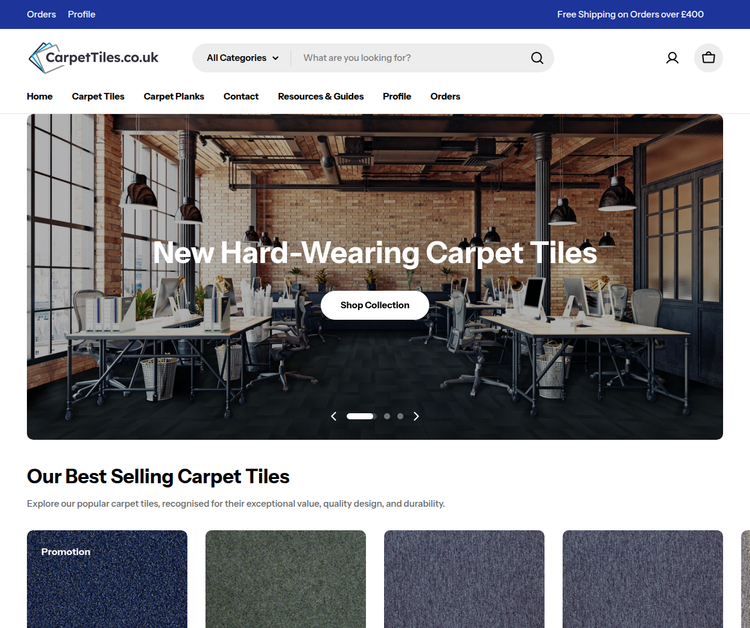 High‑Quality Carpet Tiles for Office & Home