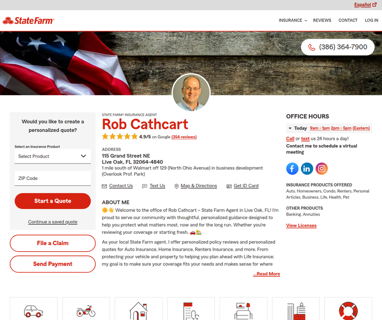 Rob Cathcart - State Farm Insurance Agent