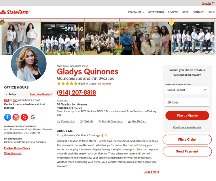 State Farm Insurance Agency - Gladys Quinones
