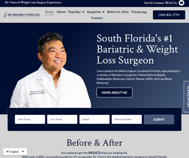 South Florida’s #1 Bariatric & Weight Loss Surgeon