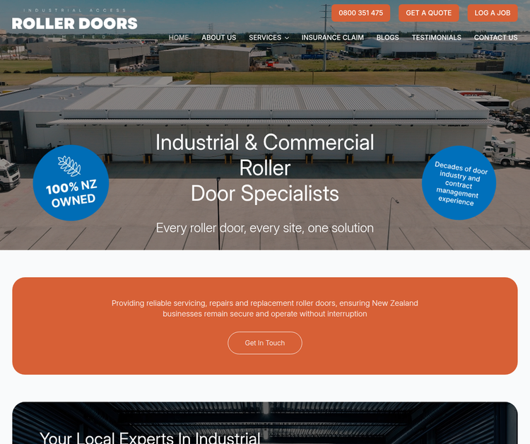 Industrial & Commercial Roller Door Specialists