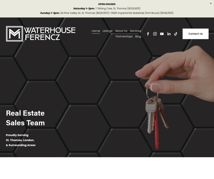 Waterhouse & Ferencz Real Estate – Your Trusted St. Thomas Experts
