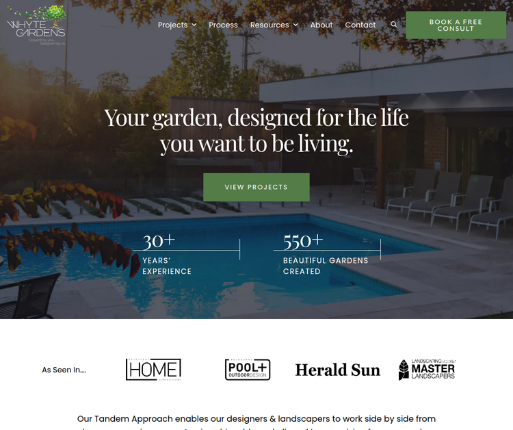 Landscape Design & Construction in Melbourne