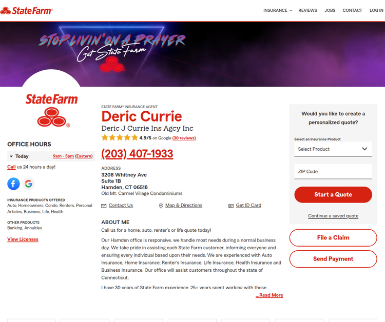Trusted Insurance Partner in Hamden